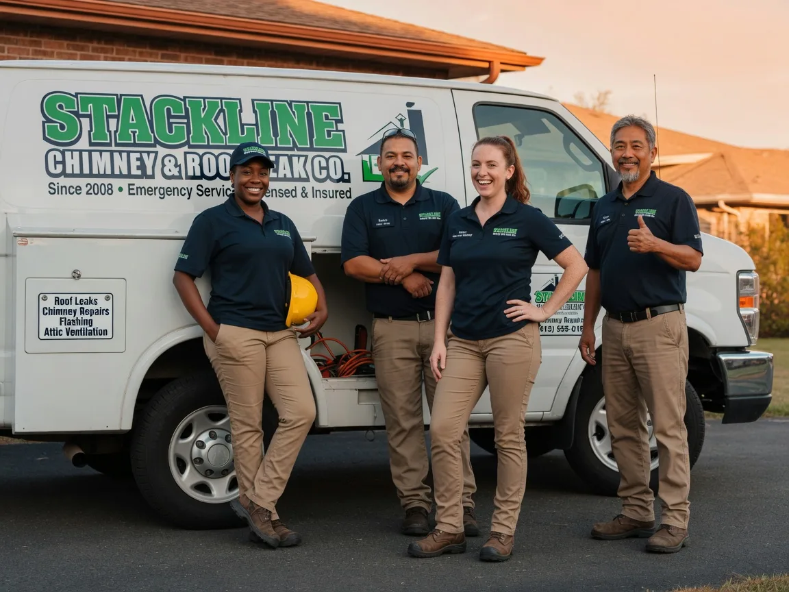 Chimney flashing repair company in Holland, MA